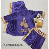 Image 2 of Fighter Baby Boxing Outfit