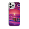 Meet you at sunset iPhone case 