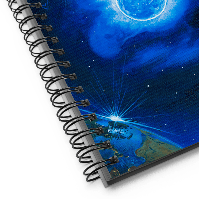 Once in a blue moon notebook