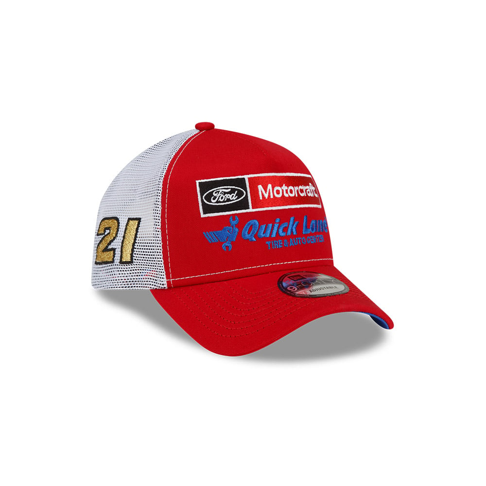 wood brothers racing trucker hat