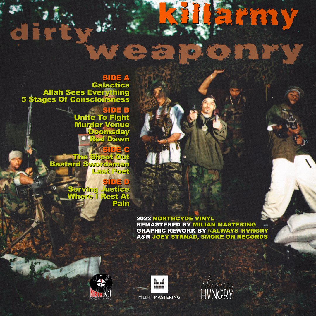 Killarmy - Dirty Weaponry (2LP) | NorthCyde Vinyl