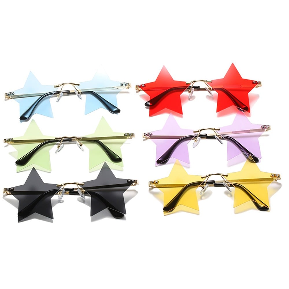 Star Colouful Party Sunglasses