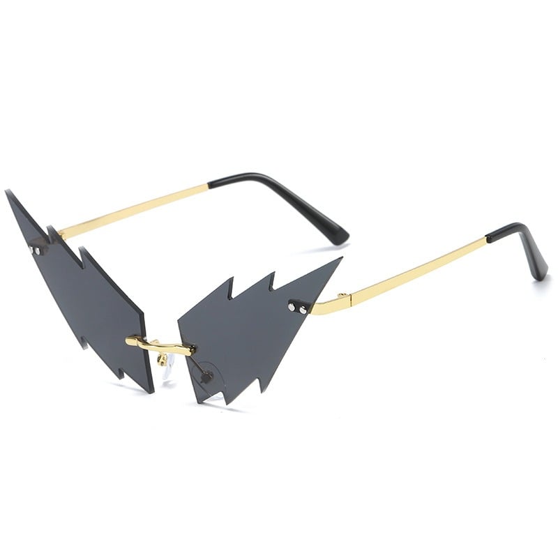 Lightning Bolt Colouful Party Sunglasses