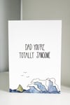 You're Totally Jawsome Father's Day Card