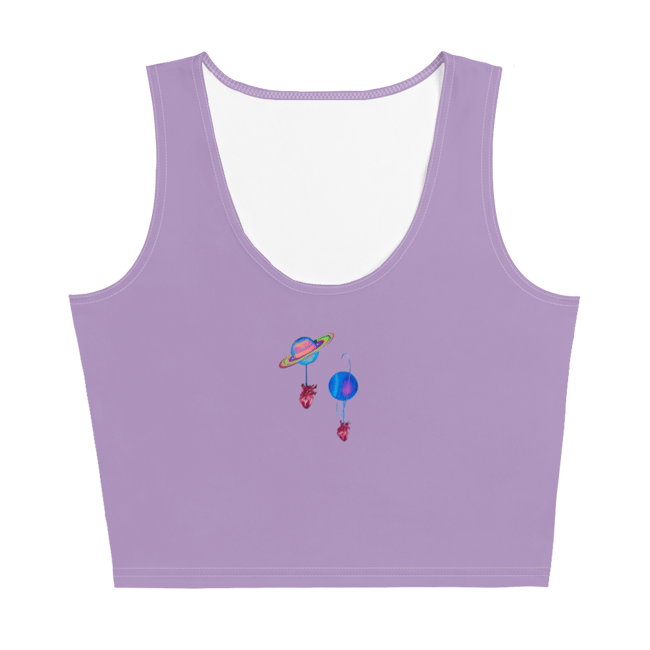 Planet crop top