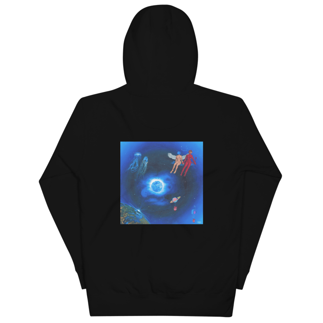 Once in a blue moon hoodie