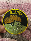 Blanka - Retro Street Fighter 3.5 inch wide iron on patch