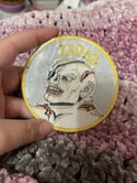 Sagat - Retro Street Fighter 3.5 inch wide iron on patch