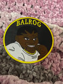 Balrog - Retro Street Fighter 3.5 inch wide iron on patch