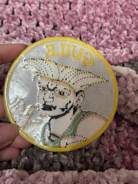 Image 3 of Guile - Retro Street Fighter 3.5 inch wide iron on patch