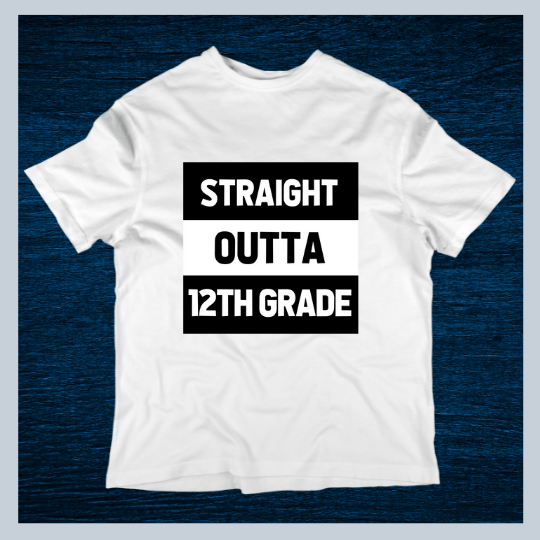 Image of Senior White T-Shirt