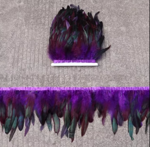 Purple Feathers