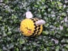 Amigurumi Bumble Bee Keychain