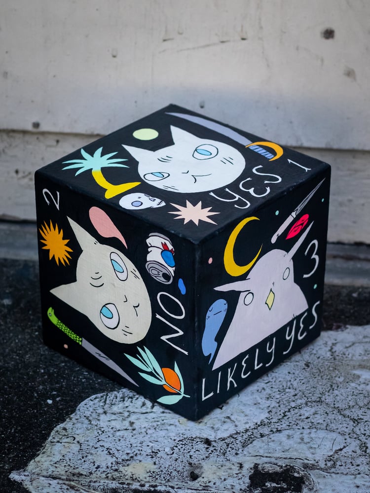 Image of Dice Cube Painting MMXX