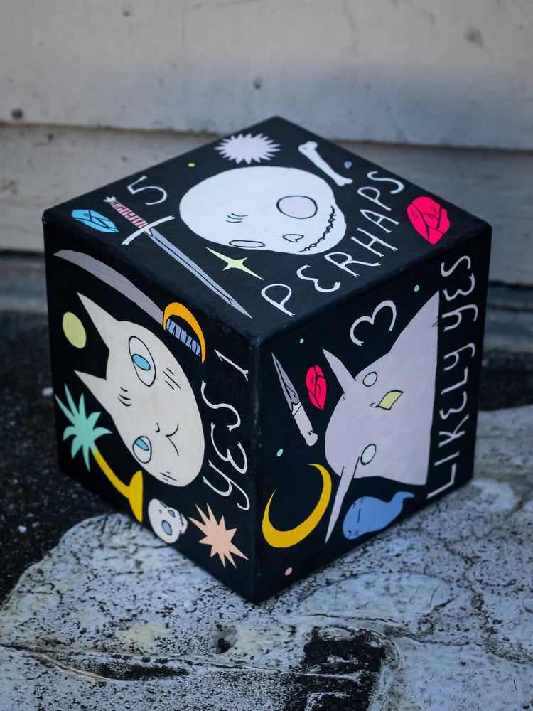 Image of Dice Cube Painting MMXX
