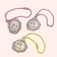 sea bunny glitter charms