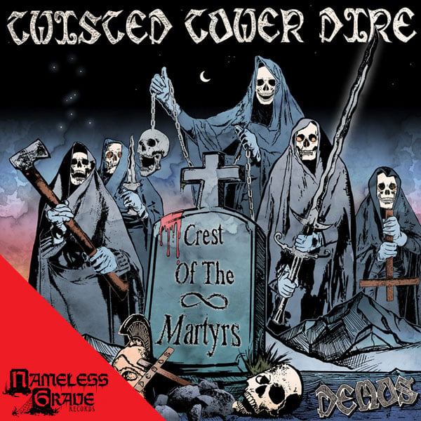 TWISTED TOWER DIRE - Crest Of The Martyrs DEMOS CD