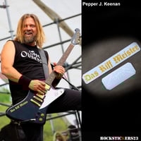 Image 1 of Pepper J.Keenan guitar sticker "Das Riff Meister" Corrosion of Conformity. Set 2