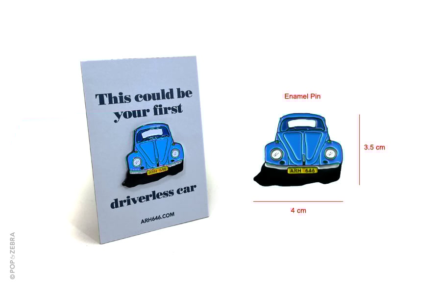 Volkswagen Beetle Enamel Pin