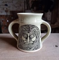 wassail ceramic tankard 