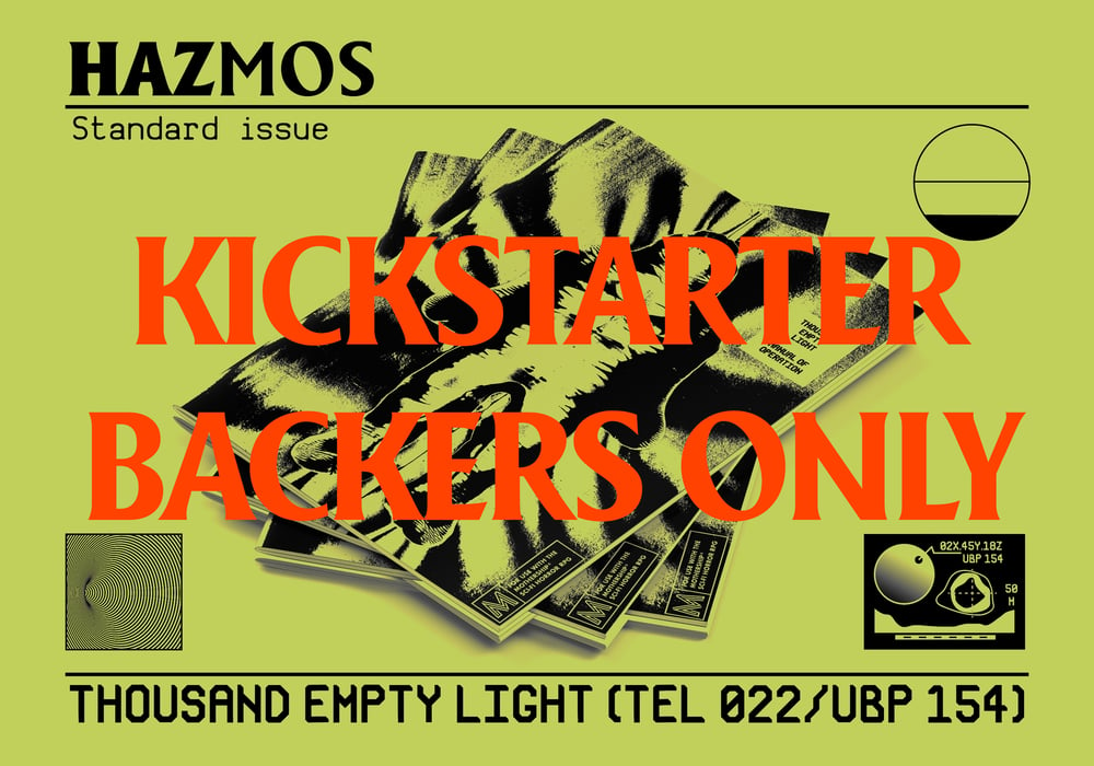 Image of [KICKSTARTER BACKERS ONLY] Thousand Empty Light - add-ons