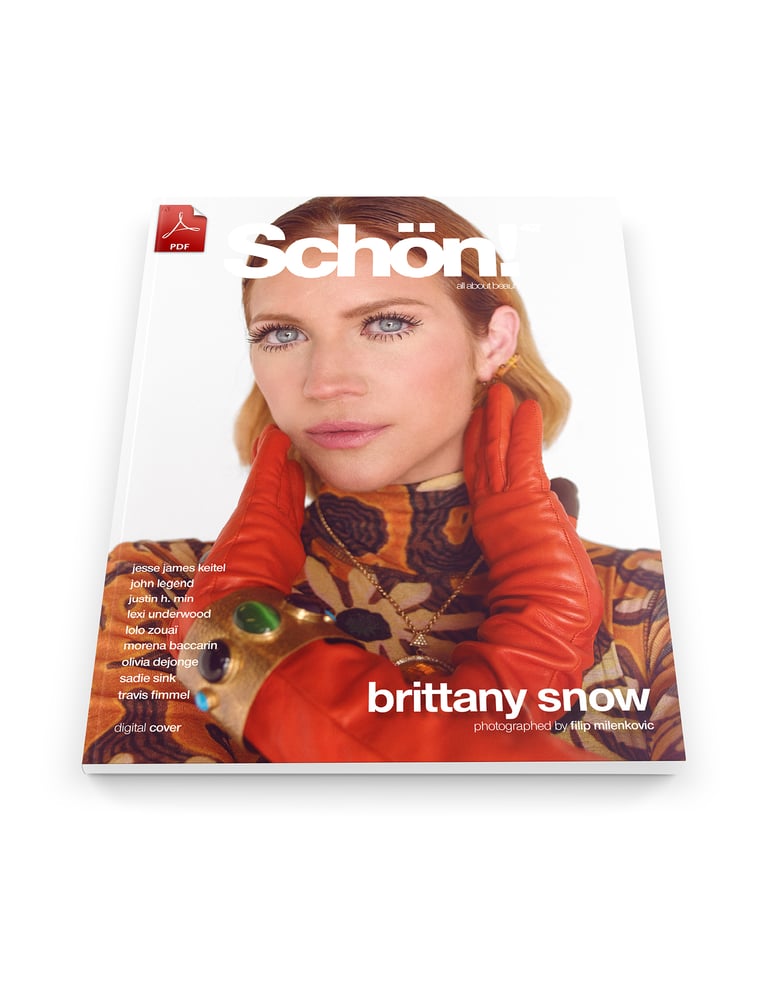 Image of Schön! 42 | Brittany Snow by Filip Milenkovic | eBook download