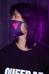 PINK TRIANGLE Mask (Black)- WAS €10, NOW ONLY €5.00