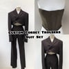 Corset Trousers Three Piece Suit Set *three weeks delivery*
