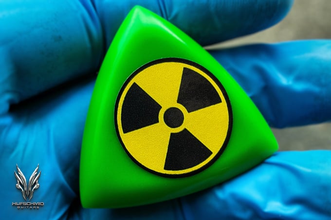 Image of NEW: The 6mm ATOMIC plectrum! ☢️