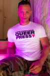 LOVE YOUR LOCAL QUEER PRESS T-shirt (White) - WAS €30, NOW ONLY €20.00