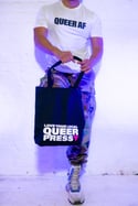 LOVE YOUR LOCAL QUEER PRESS Tote (Black)- WAS €15, NOW ONLY €10.00