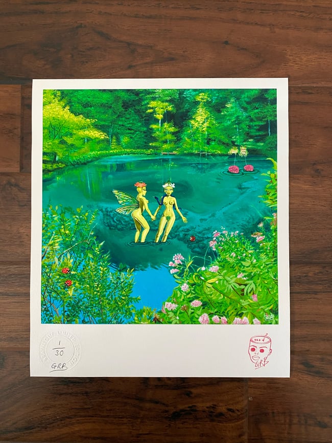 Garden of Eden limited edition print