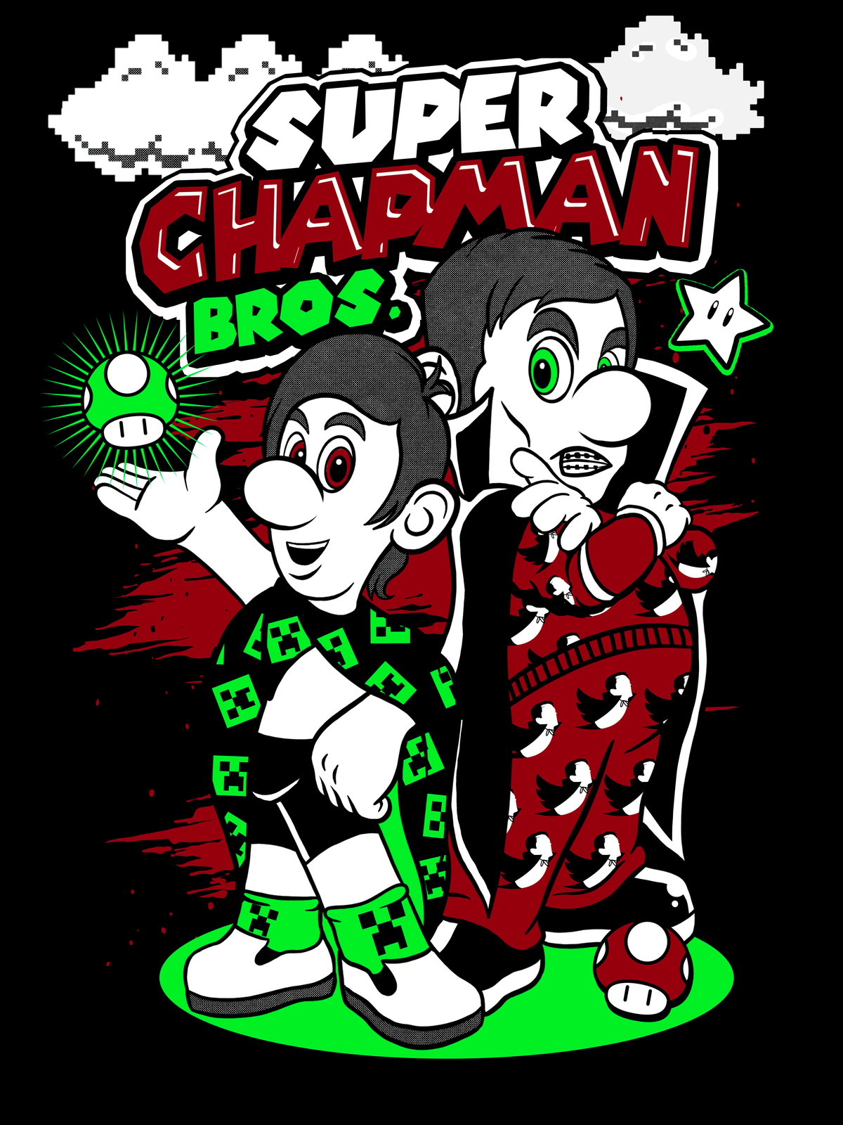 Image of Super Chapman Bros. T-Shirt