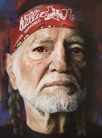 Willie Nelson Original Painting - image 1