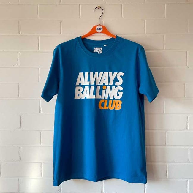 Classic tee: blue (reduced)