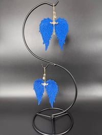 Image 7 of Blue Angel Wing Ivy Suncatcher