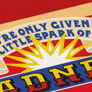 Image of 'Spark of Madness' Open Edition Print