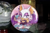 Image 1 of Rouge 2.25'' Holographic Button