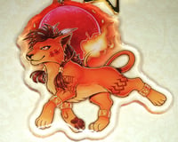 Image 1 of Red XIII Nanaki Charm