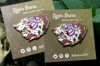 Image 1 of Tiger Tears Enamel Pin