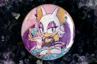 Image 2 of Rouge 2.25'' Holographic Button