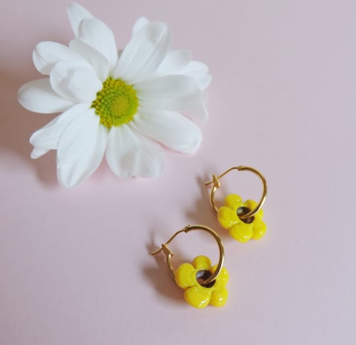 Image of Pendientes DAISY - Amarillo