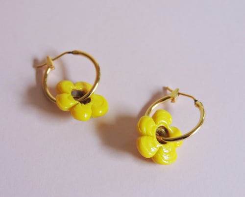 Image of Pendientes DAISY - Amarillo
