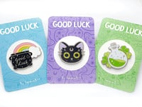 Image 2 of 40% OFF Good Luck Enamel Pins