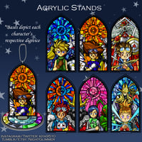 Image 1 of Digimon Acrylic stands
