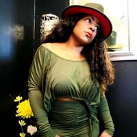 Image 1 of Ruched 2 Piece