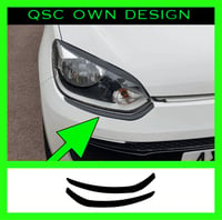 X2 Vw Up! /Gti Headlight shadow decal sticker