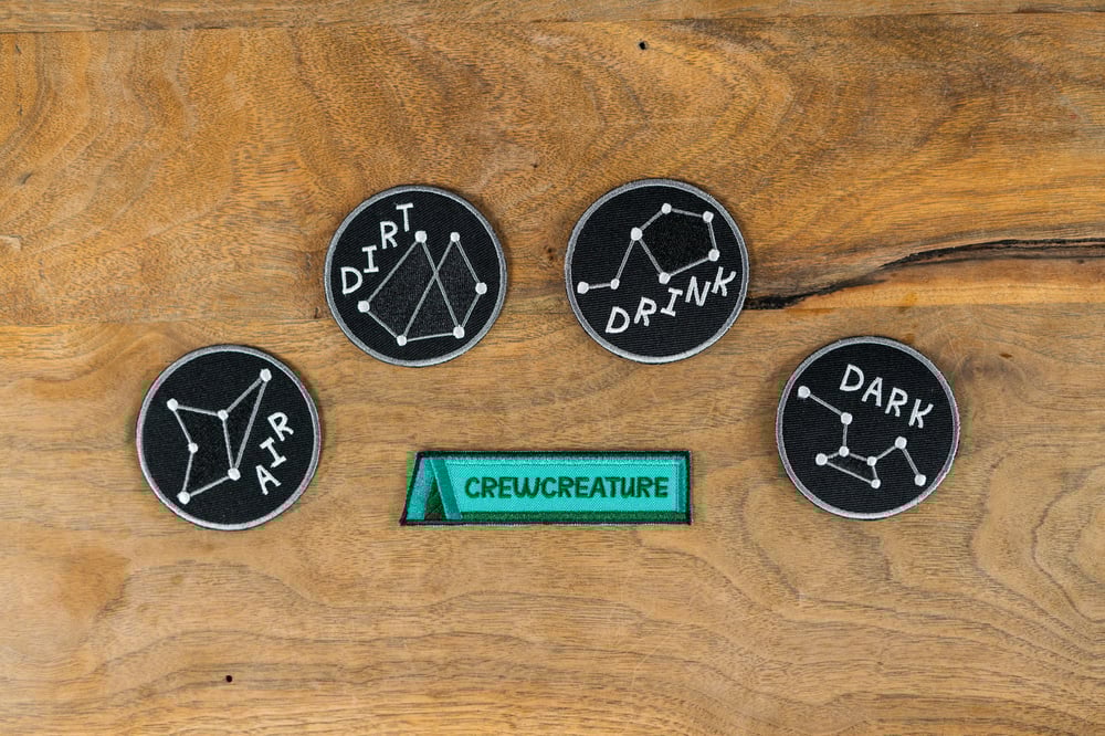 Image of Star Beasts Embroidered Patches