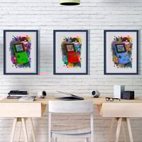 Image 5 of Retro Pokemon prints. Pixel art. Gameboy prints.