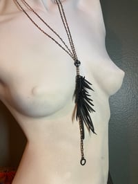 Image 3 of SHIMMER | Quill Convertible Pendant Necklace